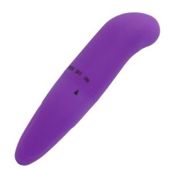 Vibrador Ponto G 11 Cm Toque Aveludado Lilás
